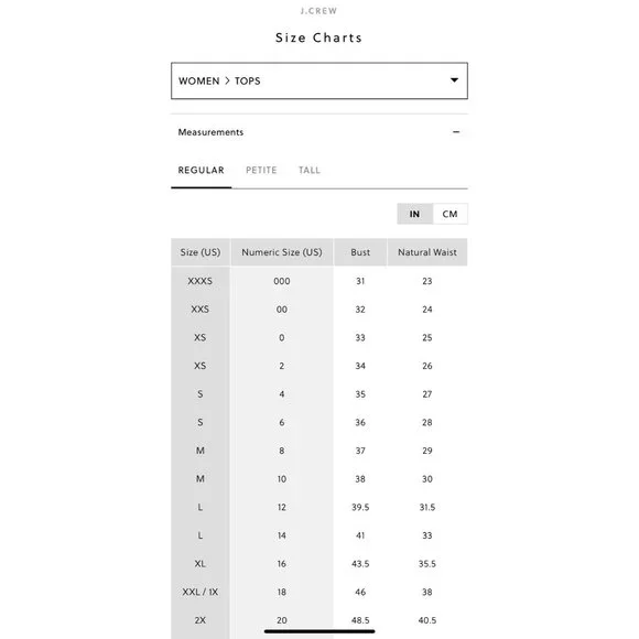 J Crew Womens Etienne Oversized Fit Long Sleeve Top~Size 2X~White Oxford NWT - Picture 11 of 11